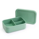Bento box – Lunch Box compartimentat pentru copii – cutie prânz pentru copii – 175x130x55cm, verde-cyan – 1