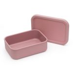 Bento box – Lunch Box pentru copii – cutie prânz pentru copii – 175x130x55cm, roz-rosewood – 1