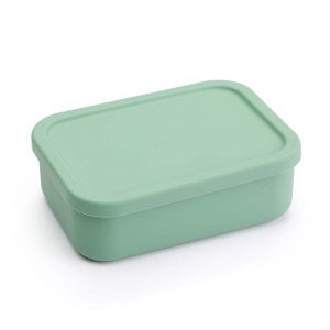 Dětský obědový Bento box s přihrádkami, 700ml, 17x13cm, azurově zelená - 3
